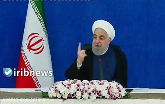 روحانی: 2 تا بیل میخواستیم، یکی برای اینکه به کمر کرونا بزنیم یکی هم برای تحریم
