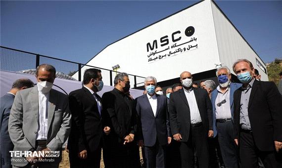 افتتاح باشگاه اسکواش و پدل در برج میلاد با حضور وزیر ورزش