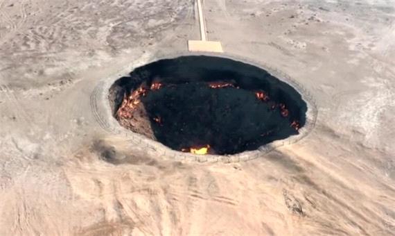 «دروازه جهنم» در ترکمنستان خاموش می شود