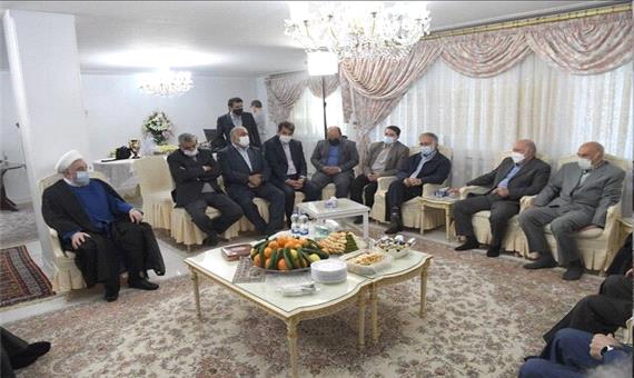 دیدار نوروزی حسن روحانی با برخی وزیران سابق و فعالان رسانه