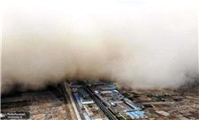 طوفان شن وحشتناک در چین
