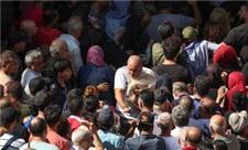 درگیری بر سر نان در لبنان +عکس