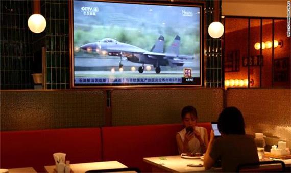 مانورهای نظامی پیام بی امان چین را در تنگه تایوان نشان می دهند