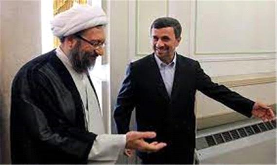 ابقای آملی لاریجانی؛ اخراج احمدی نژاد ؟؟