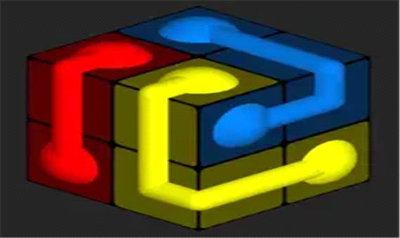 بازی/ Cube Connect: Connect the dots؛ مکعب‌ها را به هم برسانید