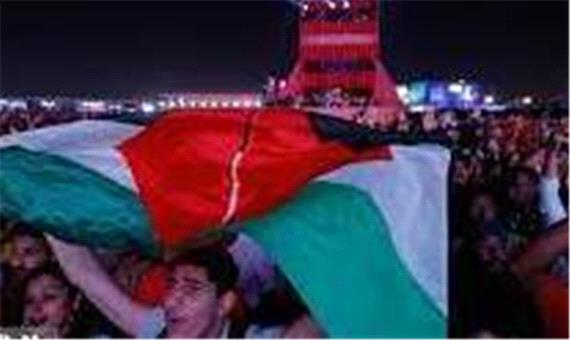 حمایت تماشاگران کشورهای مختلف حاضر در جام جهانى قطر از مردم مظلوم فلسطین