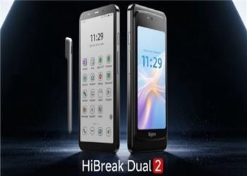 گوشی Bigme HiBreak Dual 2 معرفی شد؛ نخستین موبایل جهان با نمایشگر رنگی E Ink دوگانه
