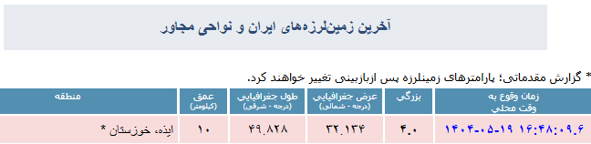 پیام ویژه