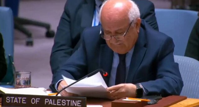 نماینده فلسطین: جان فلسطینی‌ها کم ارزش‌تر از جان دیگران نیست