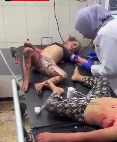 حمله وحشیانه رژیم کودک‌کش اسرائیل به زنان و کودکان در غزه