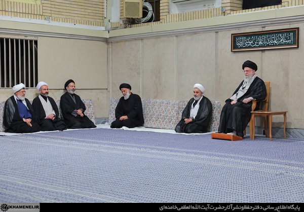 فرازهایی از زیارت امین‌الله که امروز با حضور رهبر انقلاب قرائت شد