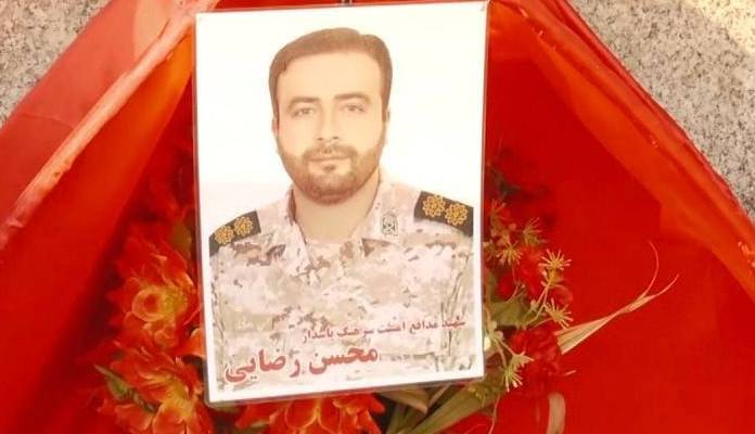 ‌بازسازی صحنه شهادت شهید رضایی