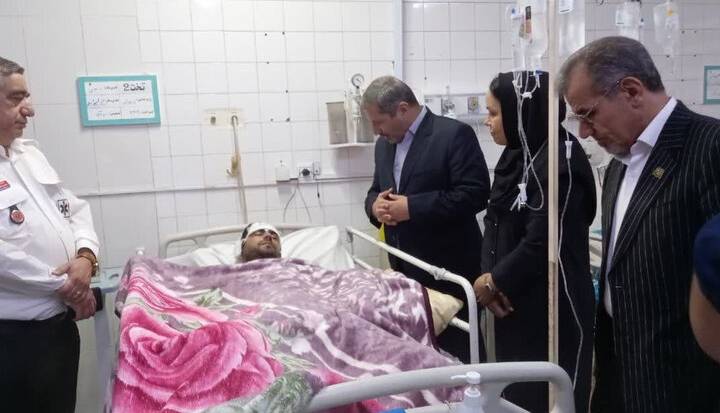 آمار نهایی مصدومان آتش‌سوزی ساختمان سیمان سبزوار اعلام شد