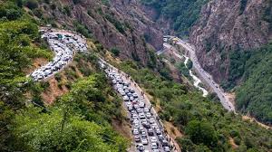 جاده‌های کشور در تسخیر مسافران تابستانی