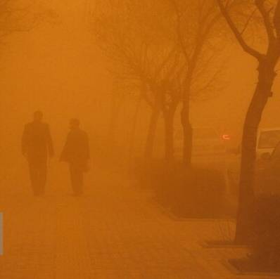 نادرترین رویداد گردوغبار در کشور