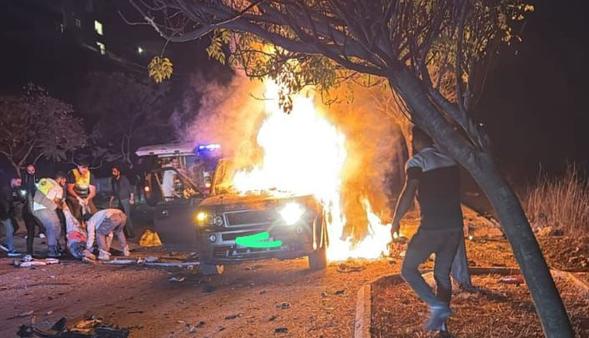 جزئیات و تصاویر حمله پهپادی جدید اسرائیل به جنوب لبنان