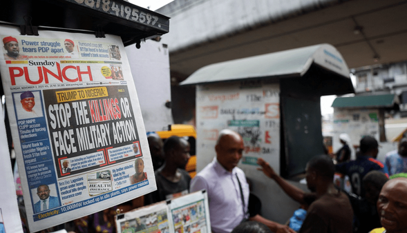 نیجریه برای تهدیدات ترامپ خط قرمز کشید