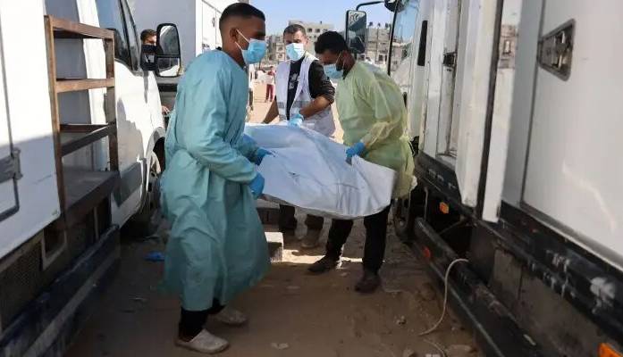 پیکر ۲۷۰ شهید فلسطینی تاکنون تحویل وزارت بهداشت غزه شد