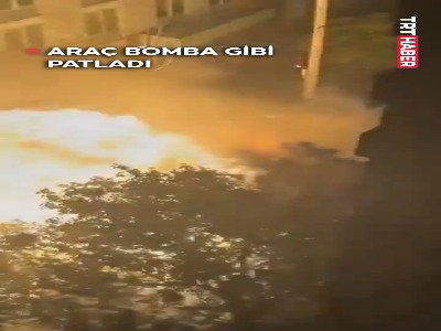 لحظه انفجار خودرویی که نیویورک را لرزاند