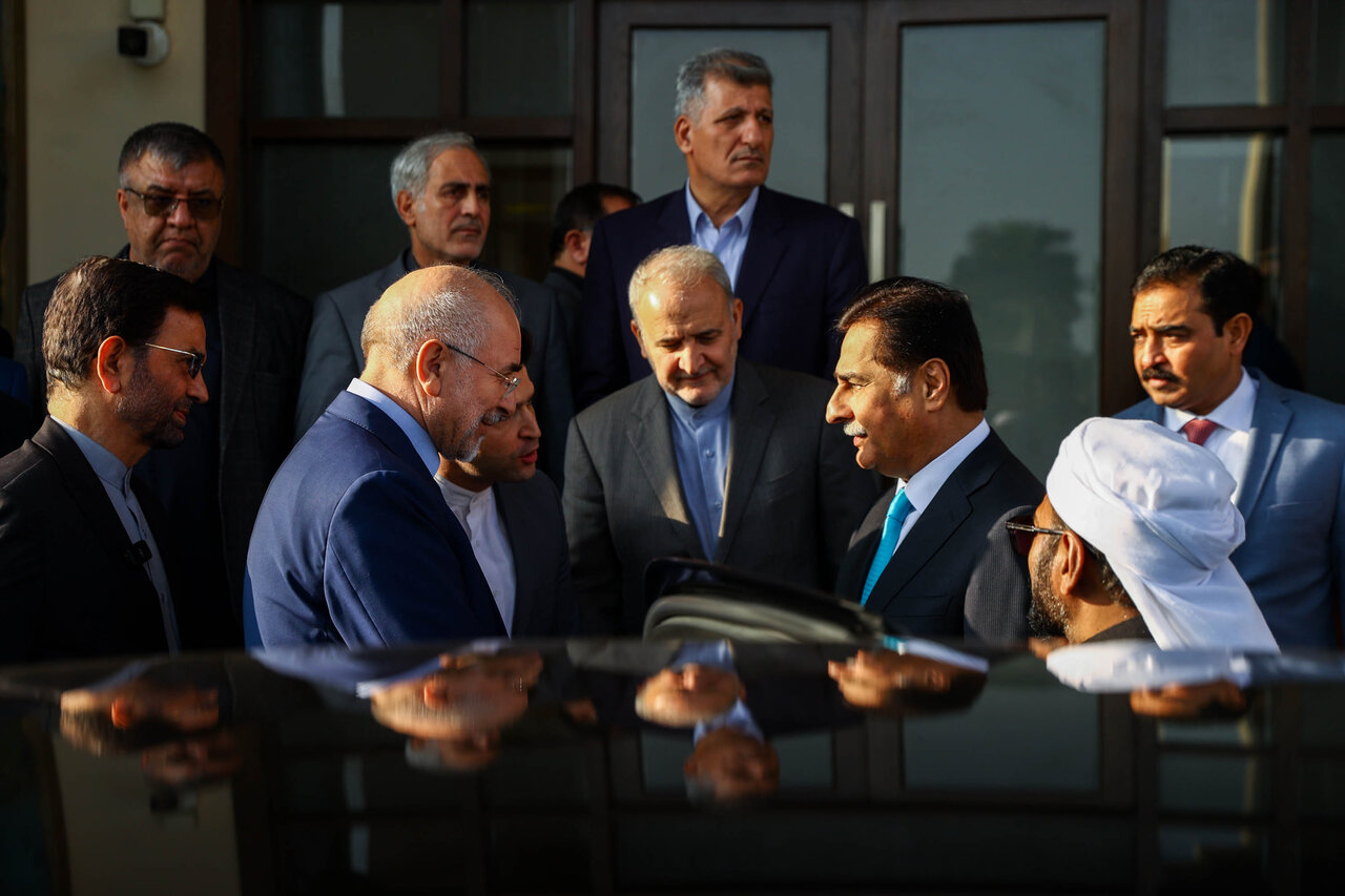 مهمان‌نوازی پاکستانی‌ها از رئیس‌ مجلس ایران