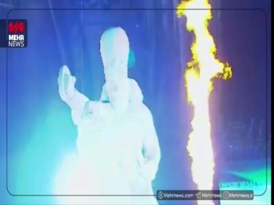 رونمایی از مجسمه «شاپور دوم» در میدان انقلاب تهران