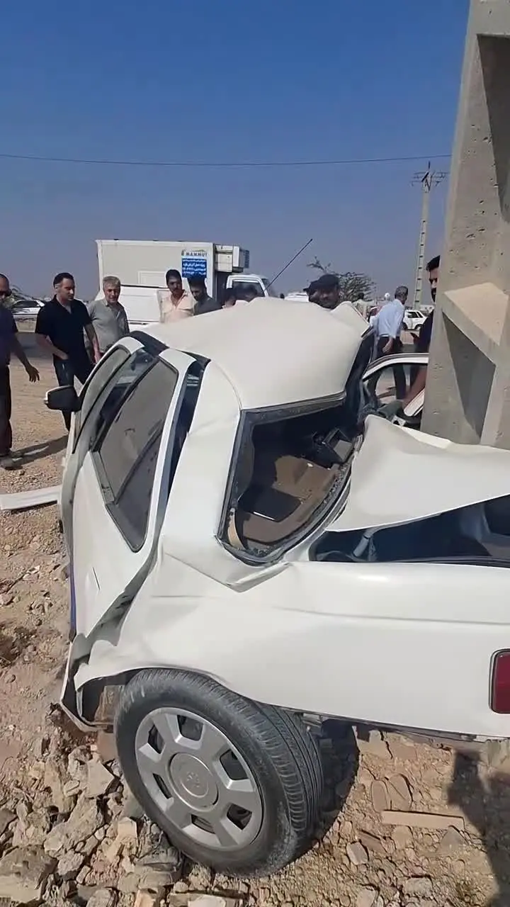 تصادف شدید پارس در بندر ماهشهر