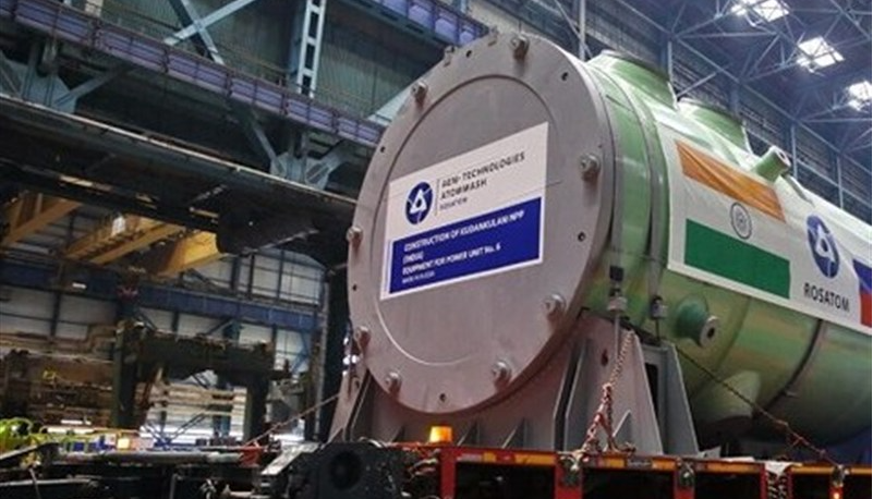 روسیه و هند در آستانه ساخت نیروگاه هسته‌ای نسل جدید