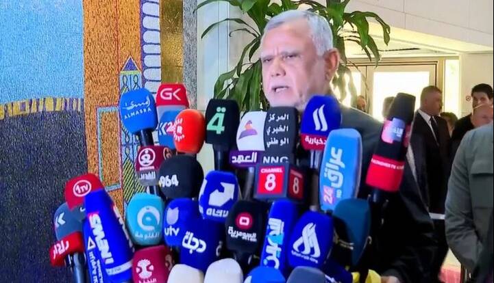 عامری: اجازه مداخله خارجی در تشکیل دولت آینده عراق را نمی‌دهیم