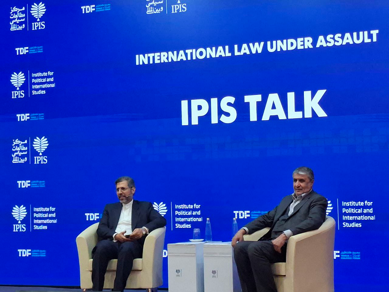 اسلامی: آژانس باید بپذیرد که یک مدالیته ویژه شرایط جنگی تدوین شود