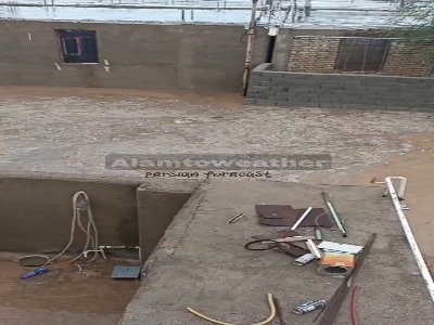 سیل جنوب استان ایلام را دربر گرفت