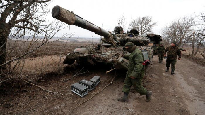 تصاویری از درگیری نظامیان روسی و اوکراینی