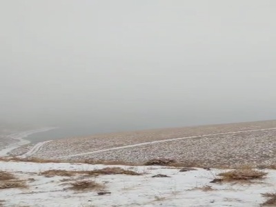 نخستین برف پاییزی در دماوند