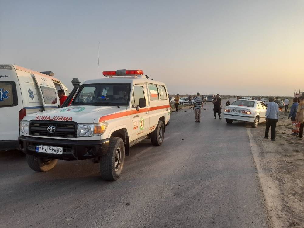 تصادف خونین خودروی حامل اتباع غیرمجاز با ۹ کشته