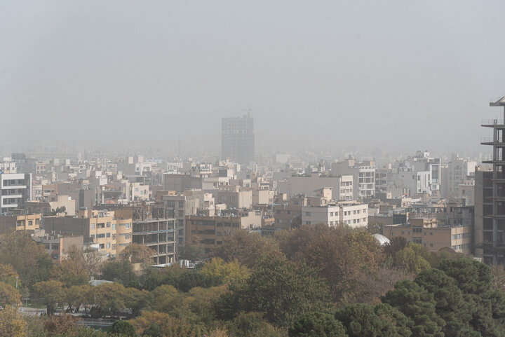 تداوم آلودگی هوا و سکون جوی تا چند روز آینده در کلان‌شهرها