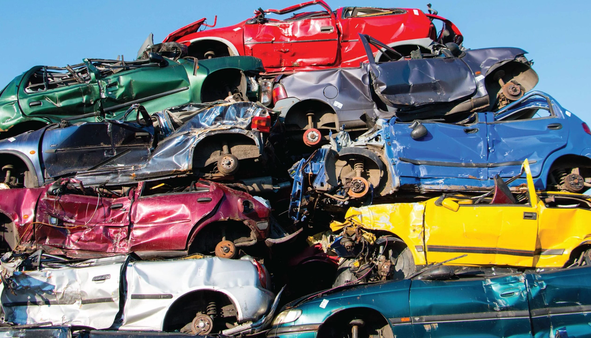استخراج 215 هزار تن فولاد و آلومینیوم از زباله‌های خودرویی