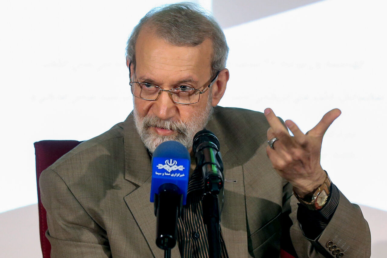 لاریجانی: می‌گویند حماس را نابود می‌کنیم، در حالی که حماس بخشی از مردم فلسطین است