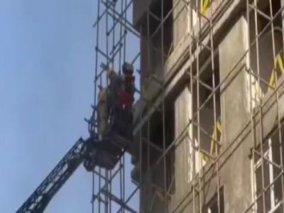 آتش‌سوزی برج ۲۰ طبقه در غرب تهران