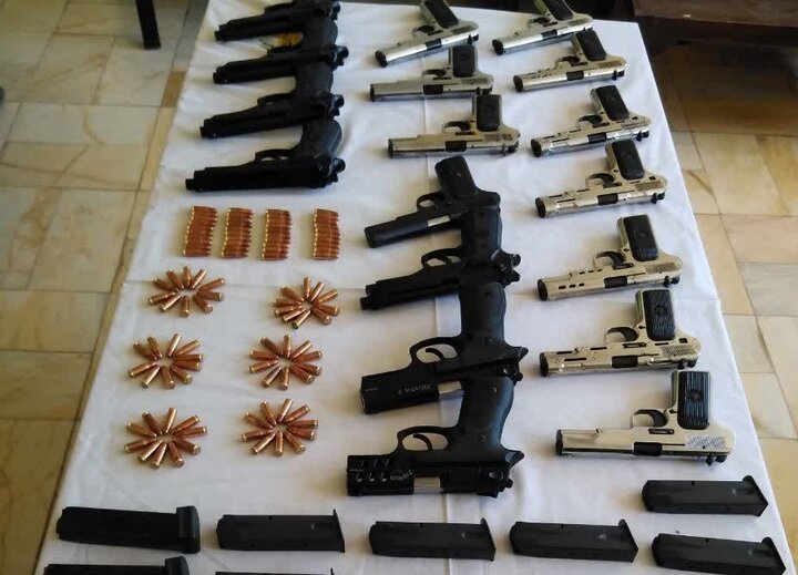 کشف یک محموله سلاح در سیستان و بلوچستان