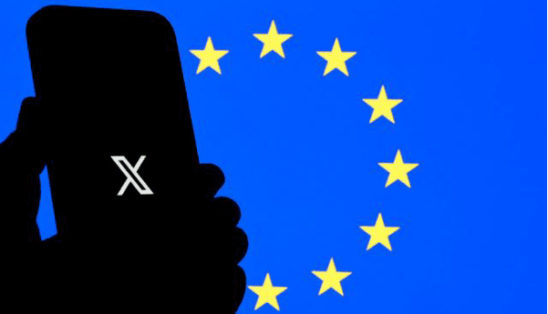 ایکس حساب کاربری کمیسیون اروپا را حذف کرد