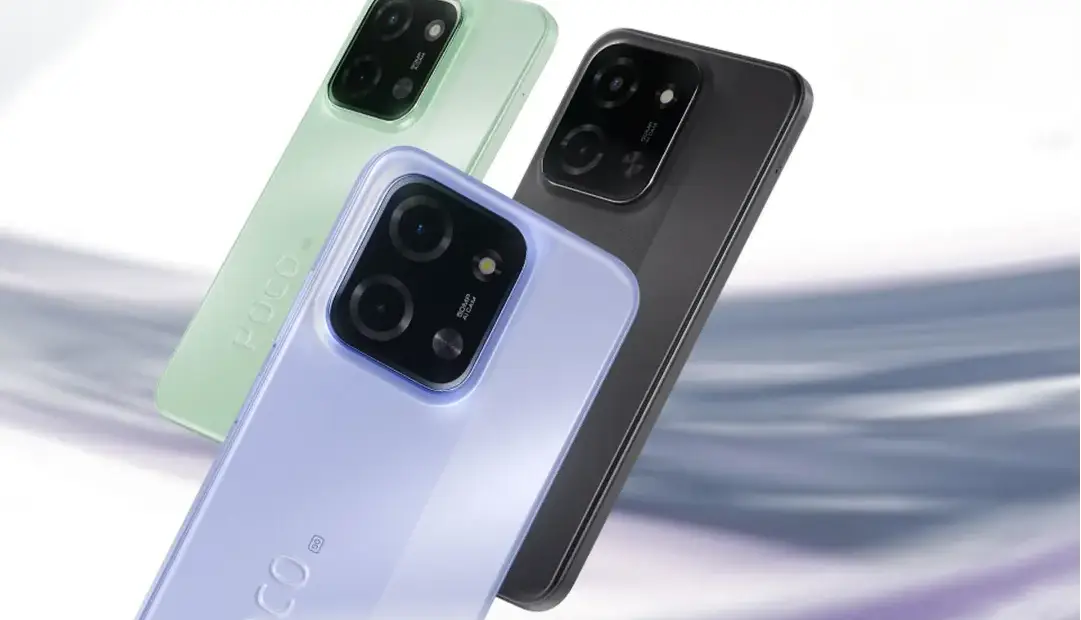 گوشی Poco C۸۵ ۵G شیائومی با قیمت منطقی و مشخصات مناسب معرفی شد