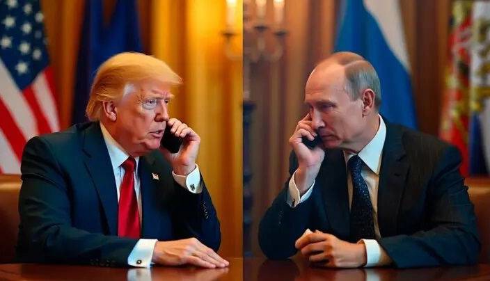 ترامپ: با پوتین گفت‌وگوی مستقیم داشته‌ام