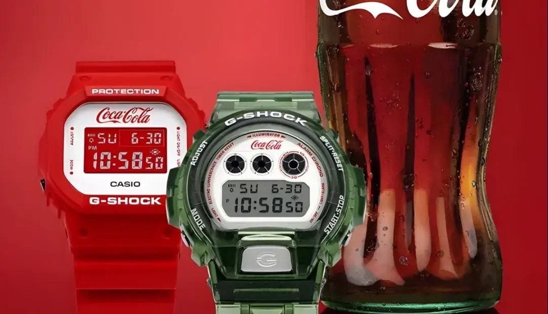 این ساعت جذاب کاسیو با همکاری کوکا کولا ساخته می‌شود