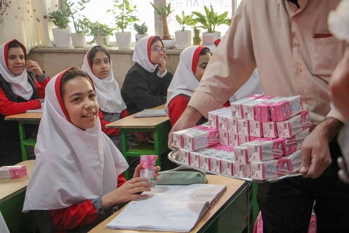 کاظمی: توزیع شیر در ۱۰۰ درصد مدارس انجام می‌شود