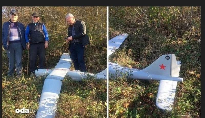 سقوط یک پهپاد ناشناس در ترکیه