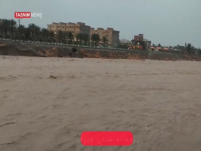 رودخانه ملنتی در کرمان جان گرفت