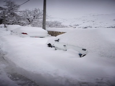 بارش ۶۰ سانتی‌متری برف در کنگ خراسان رضوی!