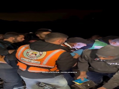 فروریختن خانه ای در شهر غزه