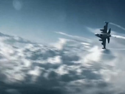 تصاویر پرواز جنگنده روس که ممکن است به ایران بیاید