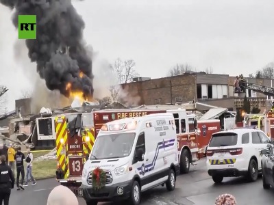 انفجار و آتش‌ سوزی خانه سالمندان در پنسیلوانیا آمریکا