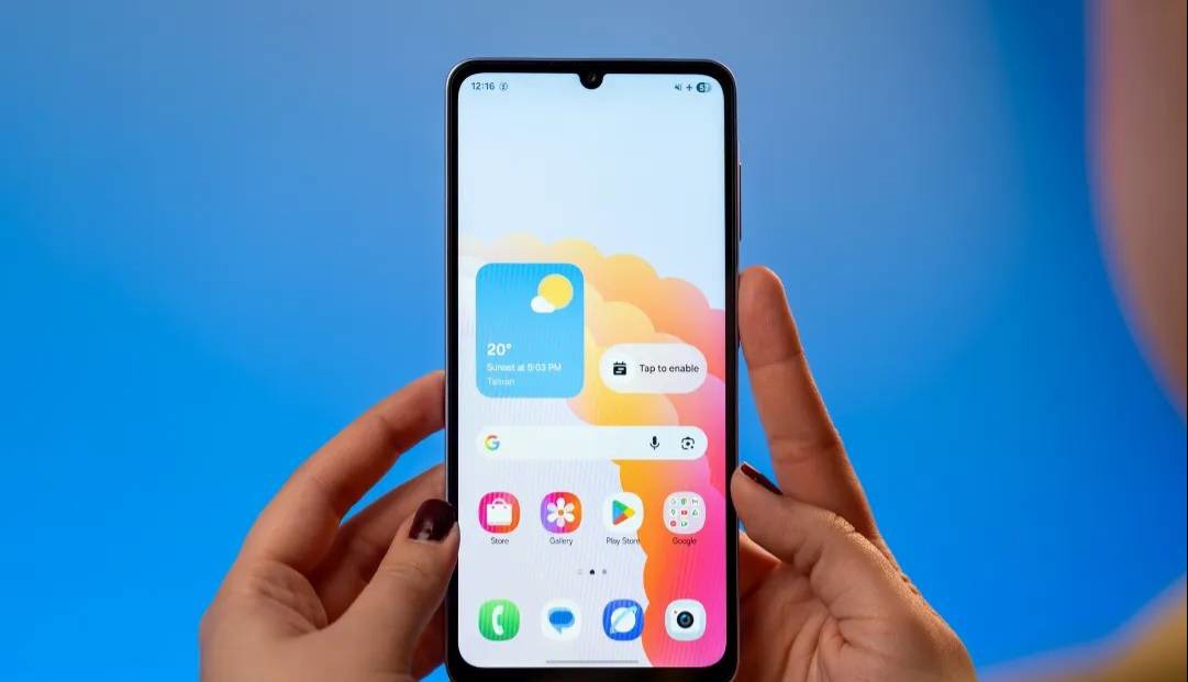باتری گلکسی A۰۷ بسیار بزرگ‌تر از نسل قبل است